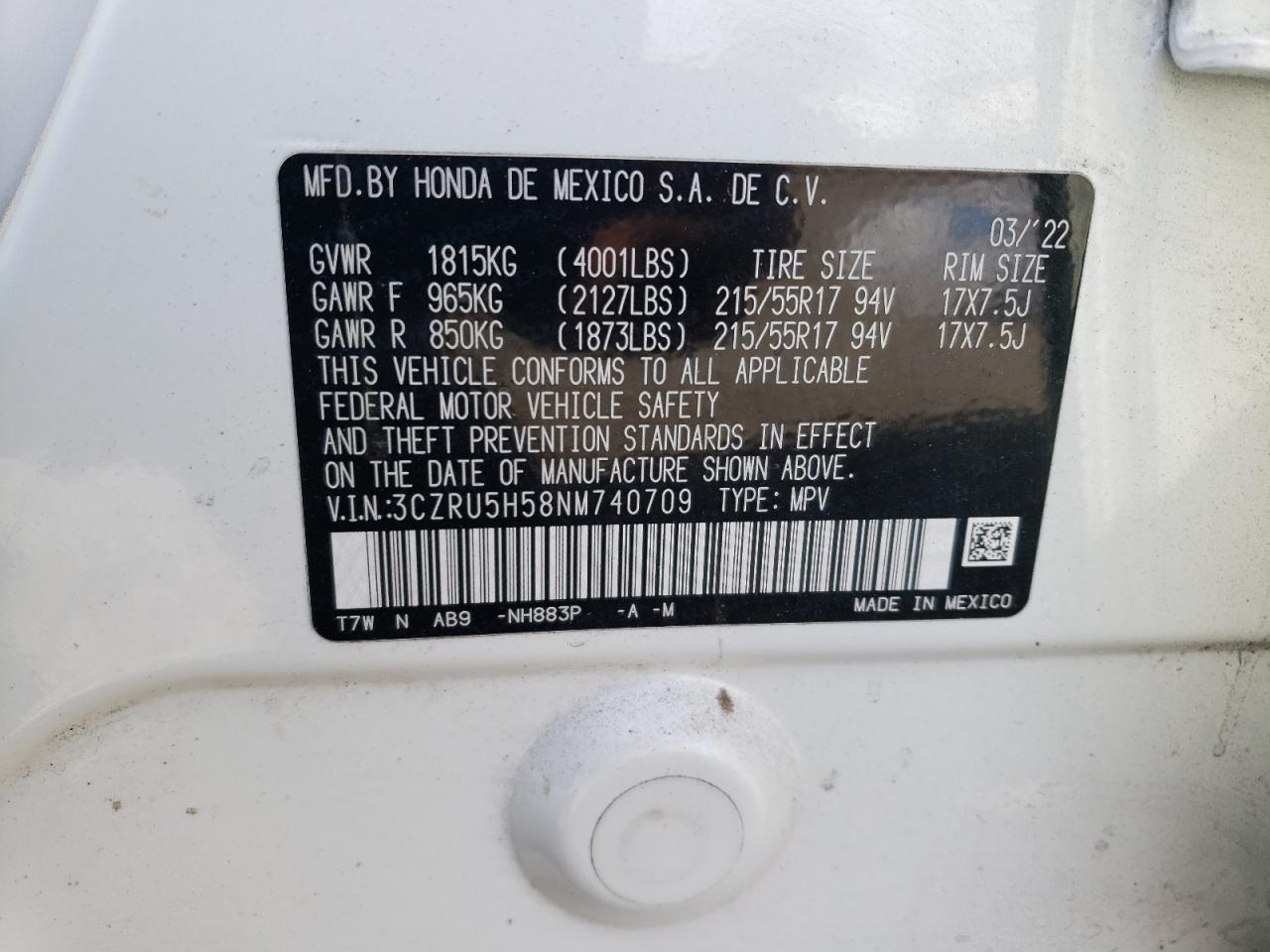 2022 Honda HR-V - Image 14