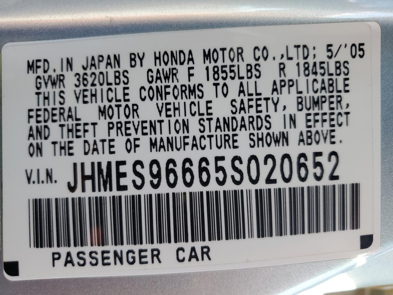 2005 Honda Civic - Image 12