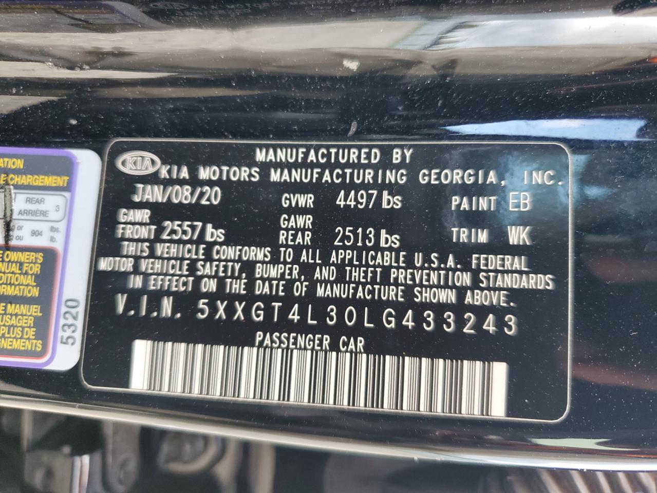 2020 Kia Optima - Image 12