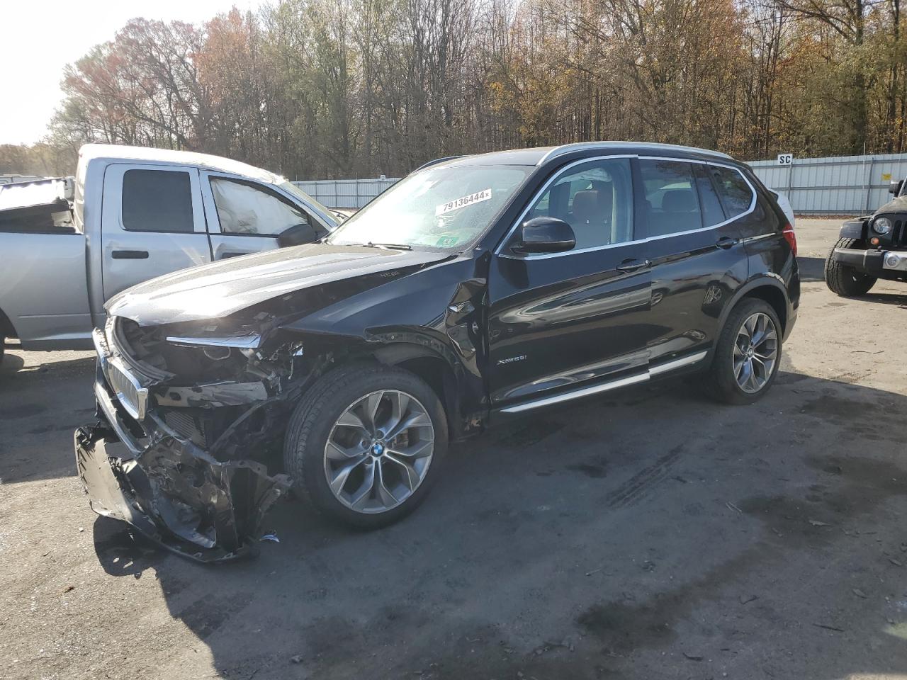 VIN 5UXWX9C55G0D95452 2016 BMW X3 no.1