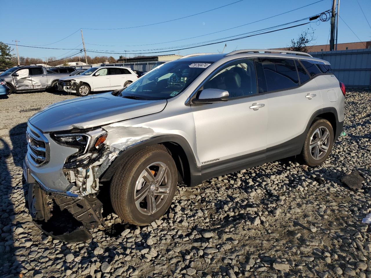 2021 Gmc Terrain Slt продається в Windsor, NJ - Front End
