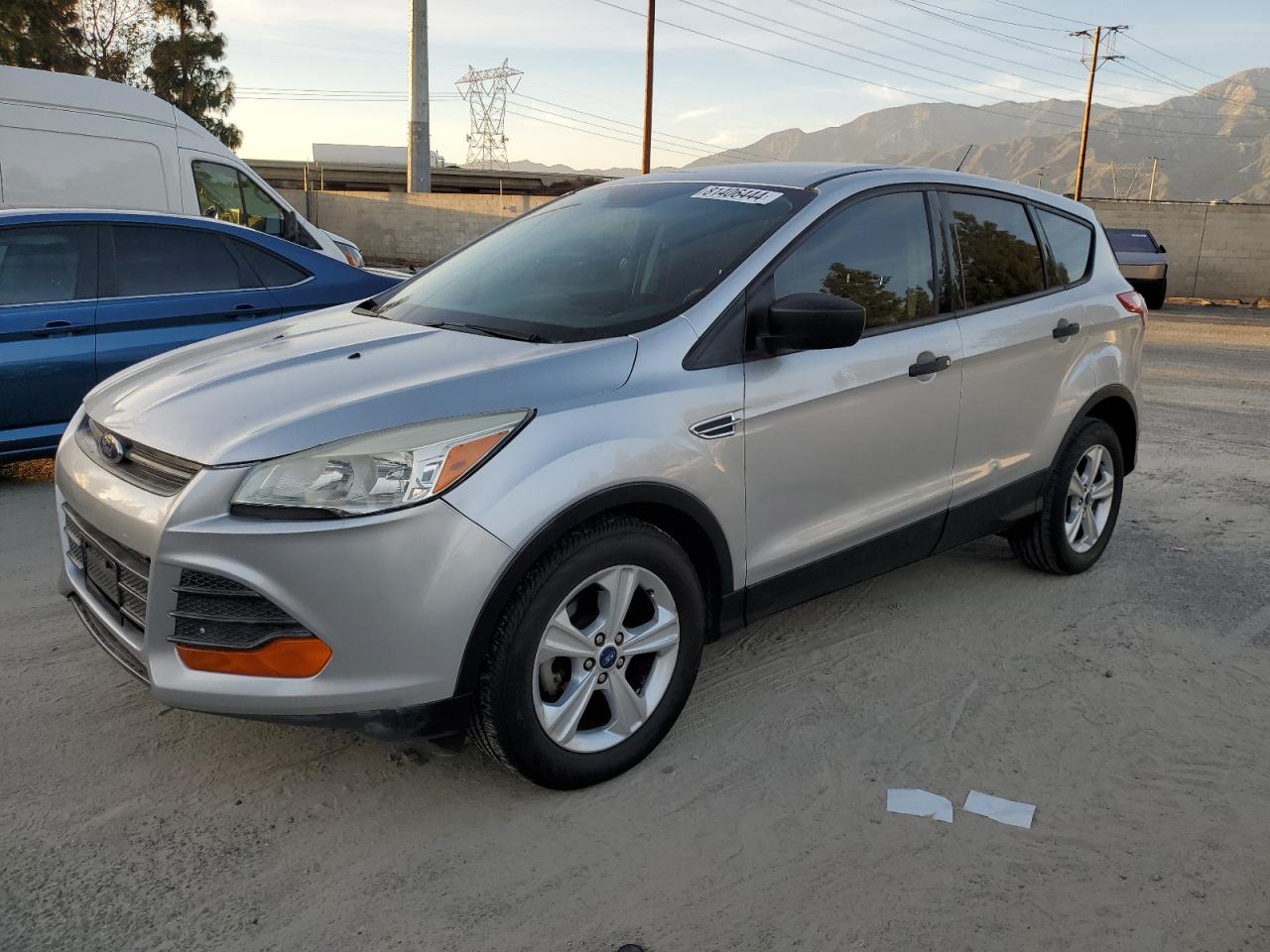 2014 Ford Escape S VIN: 1FMCU0F71EUE40844 Lot: 81406444