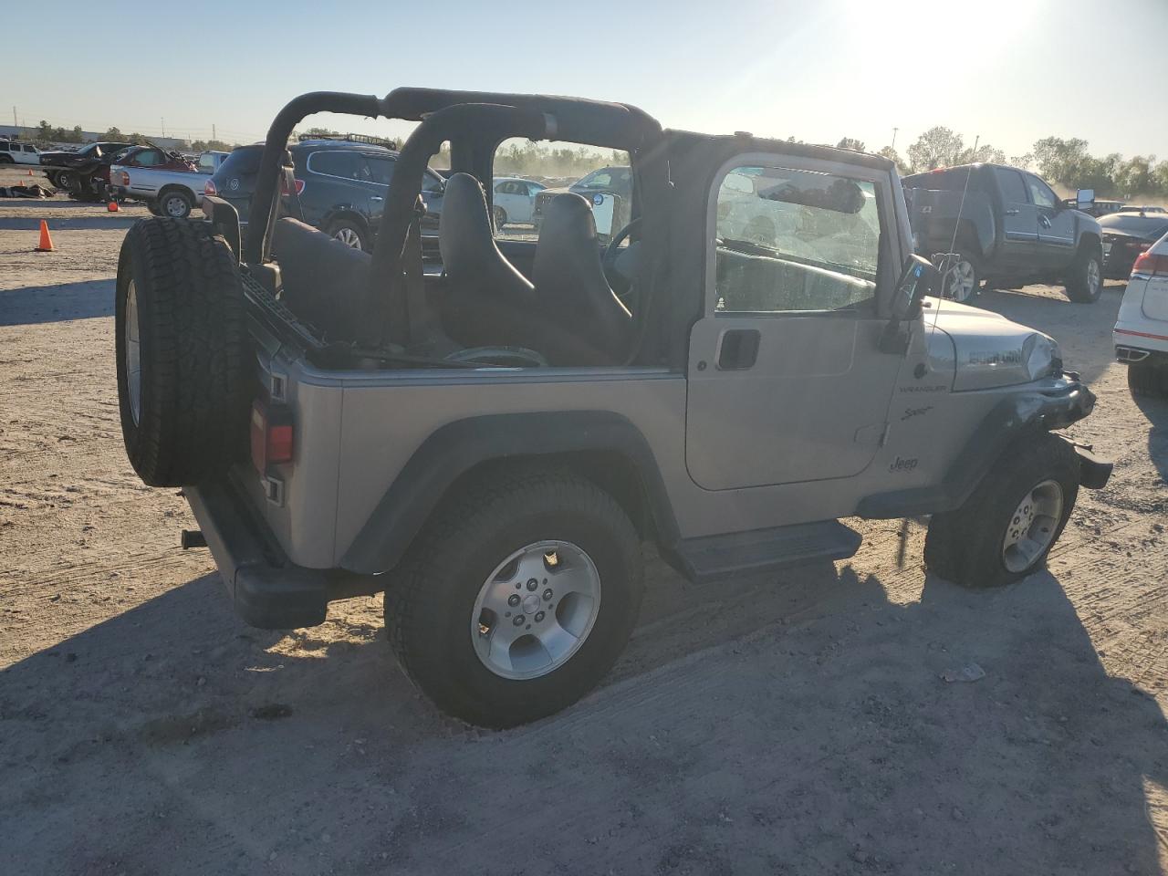 2002 Jeep Wrangler / Tj Sport VIN: 1J4FA49S12P730393 Lot: 81849284