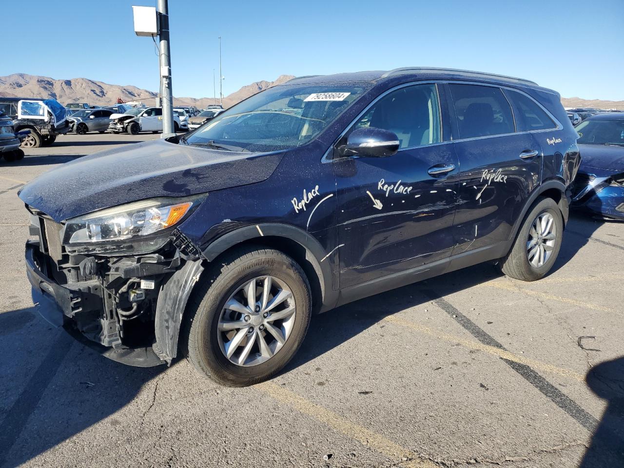 2016 Kia Sorento Lx VIN: 5XYPG4A38GG039482 Lot: 79258604