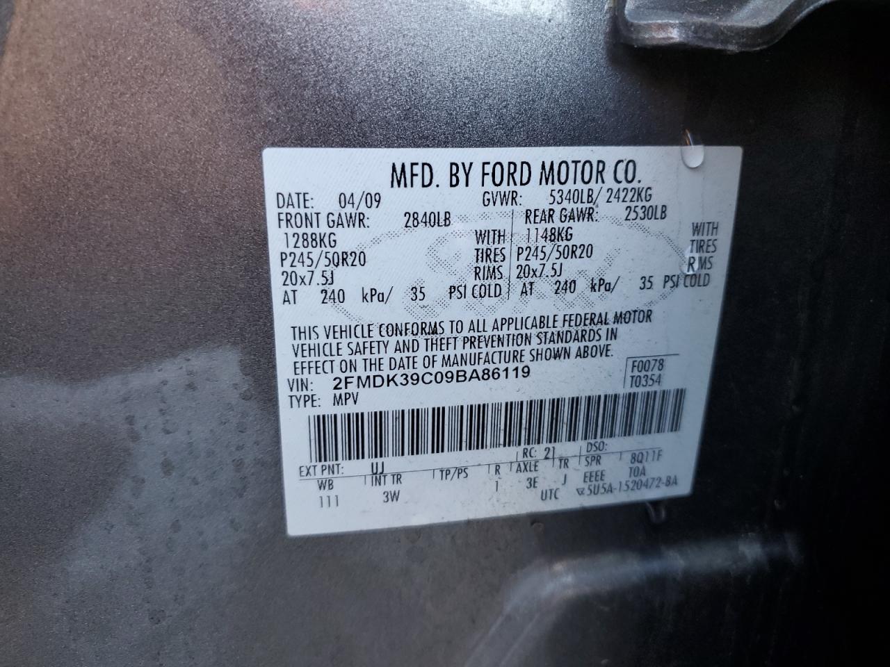 2009 Ford Edge - Image 15