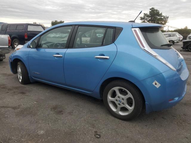  NISSAN LEAF 2014 Синий