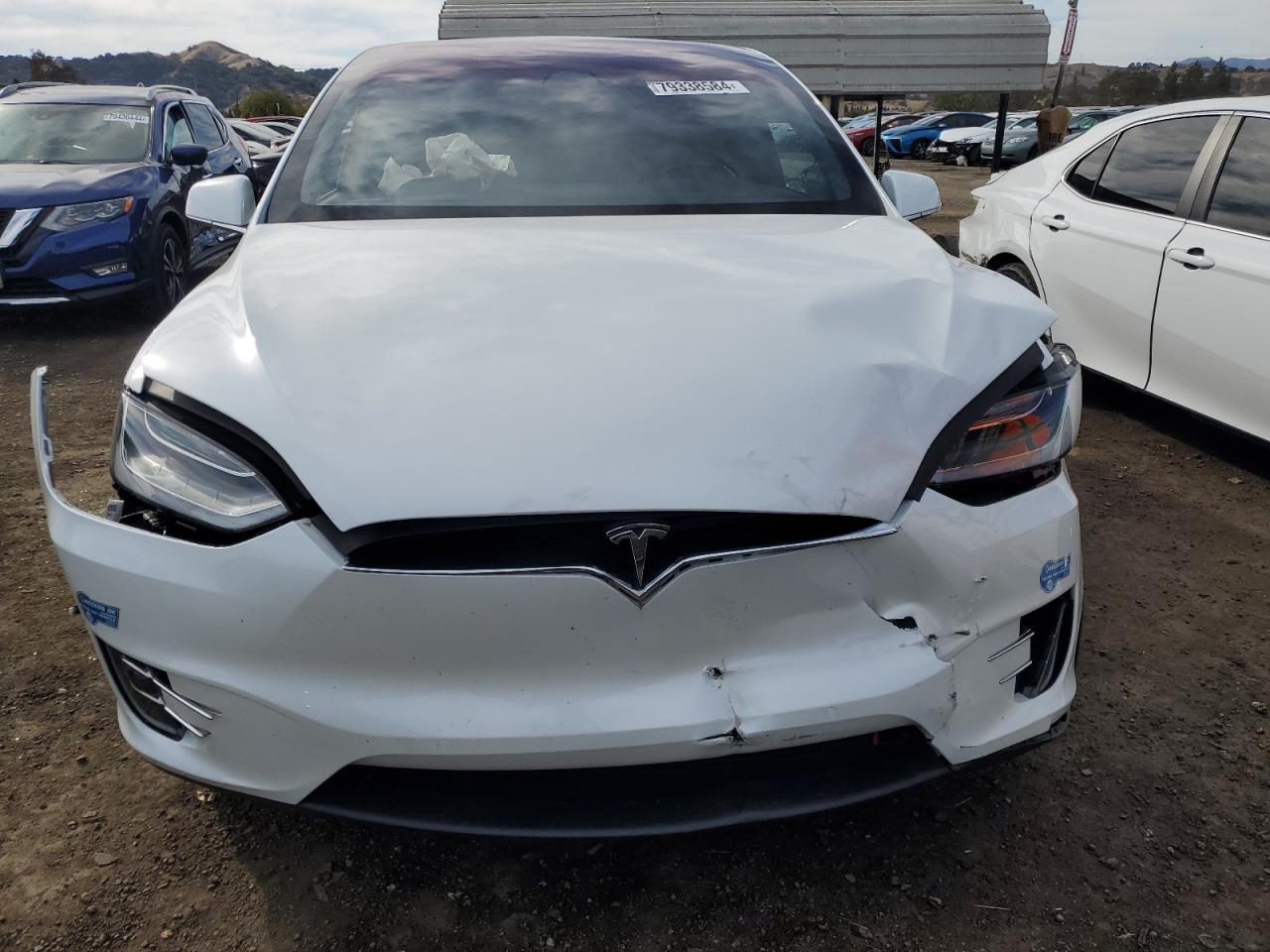 2021 Tesla Model X VIN: 5YJXCAE23MF319485 Lot: 79338584