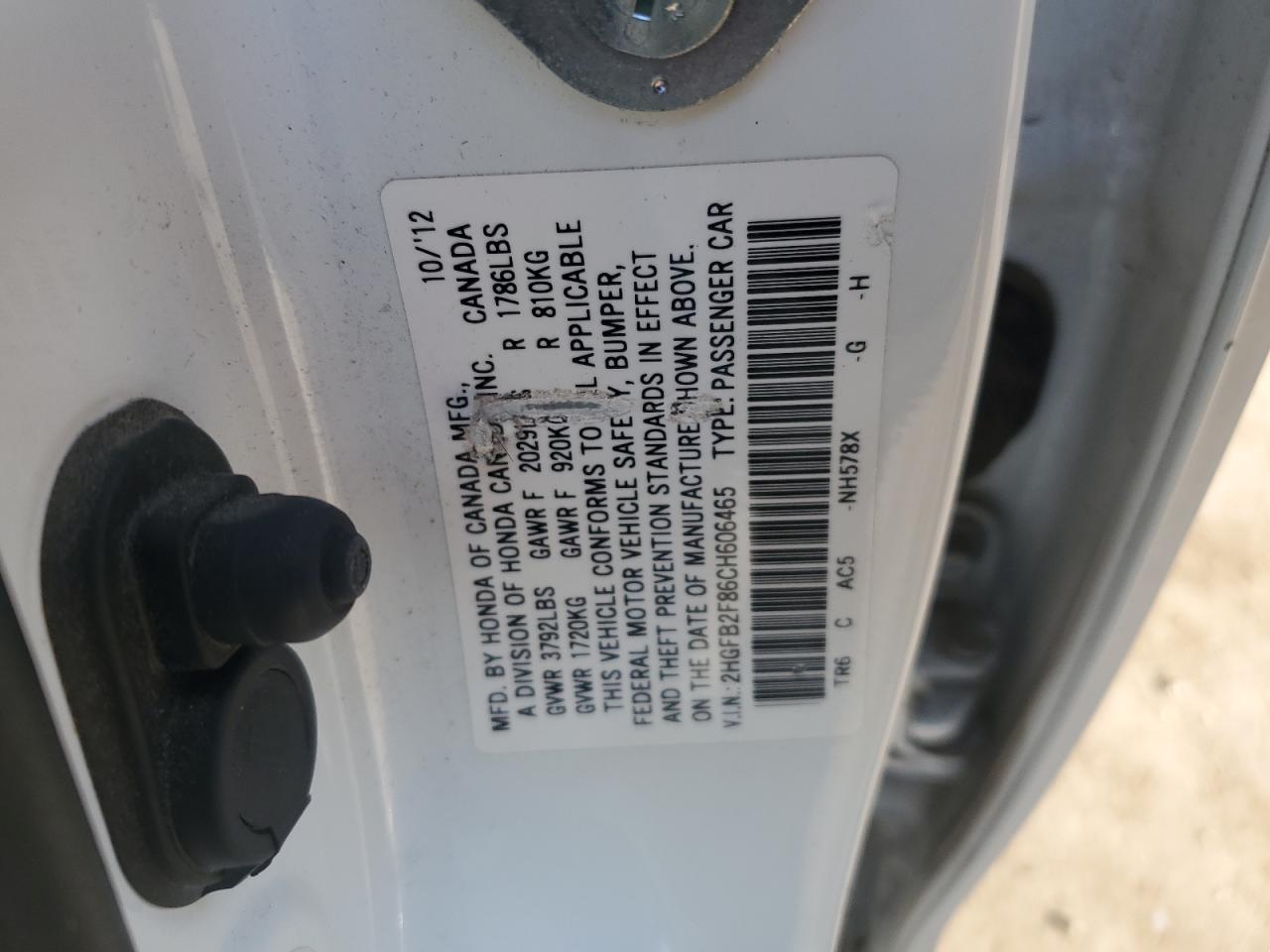 2012 Honda Civic - Image 13
