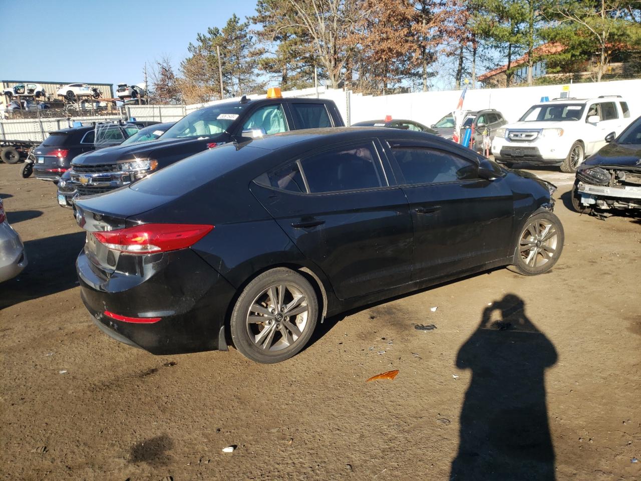 VIN 5NPD84LF2JH363809 2018 HYUNDAI ELANTRA no.3