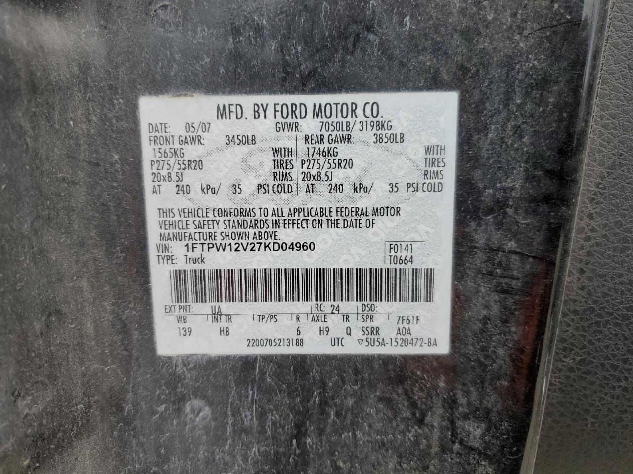 2007 Ford F-150 - Image 13