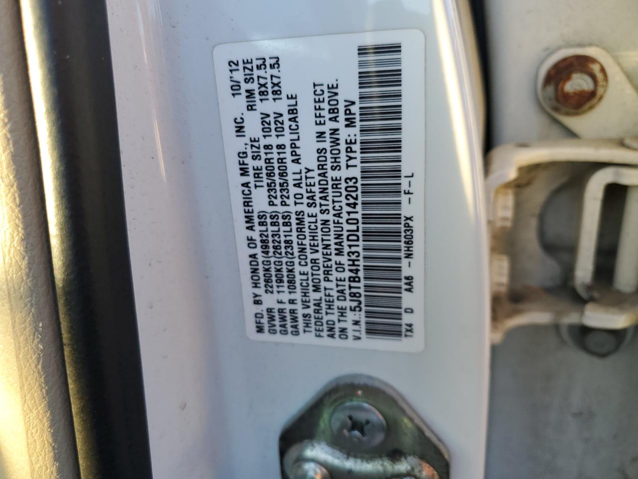 2013 Acura RDX - Image 13