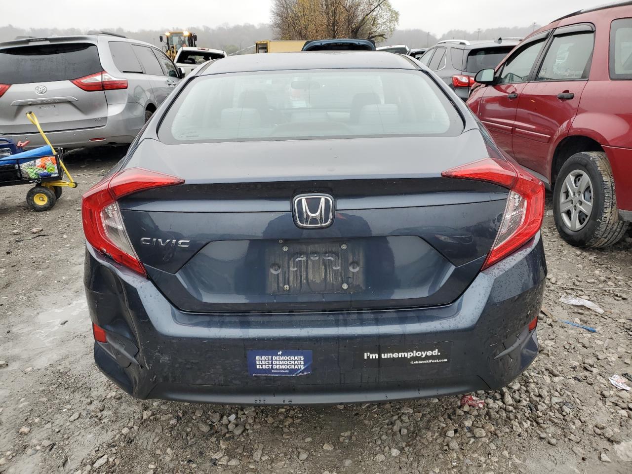 2016 Honda Civic Lx VIN: 19XFC2F50GE078876 Lot: 80330714