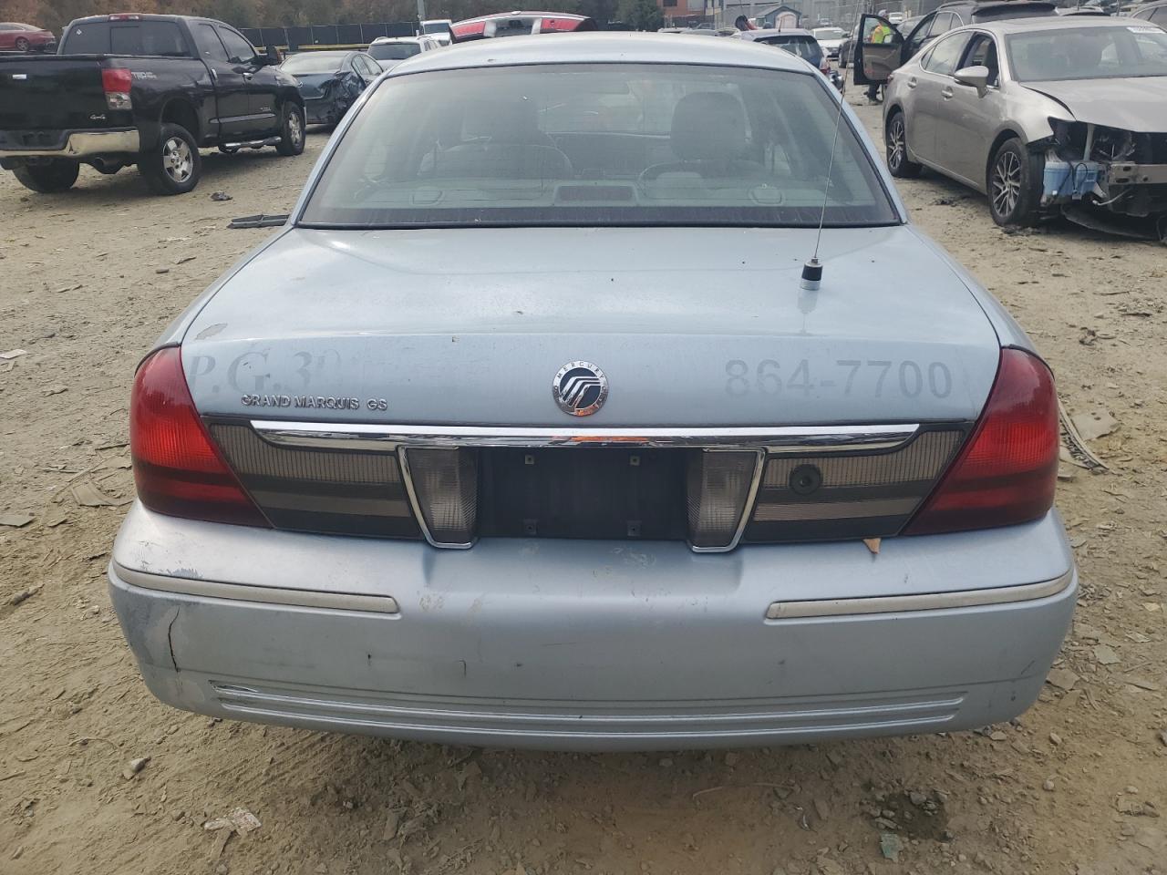 2008 Mercury Grand Marquis Gs VIN: 2MEFM74VX8X634943 Lot: 78627244