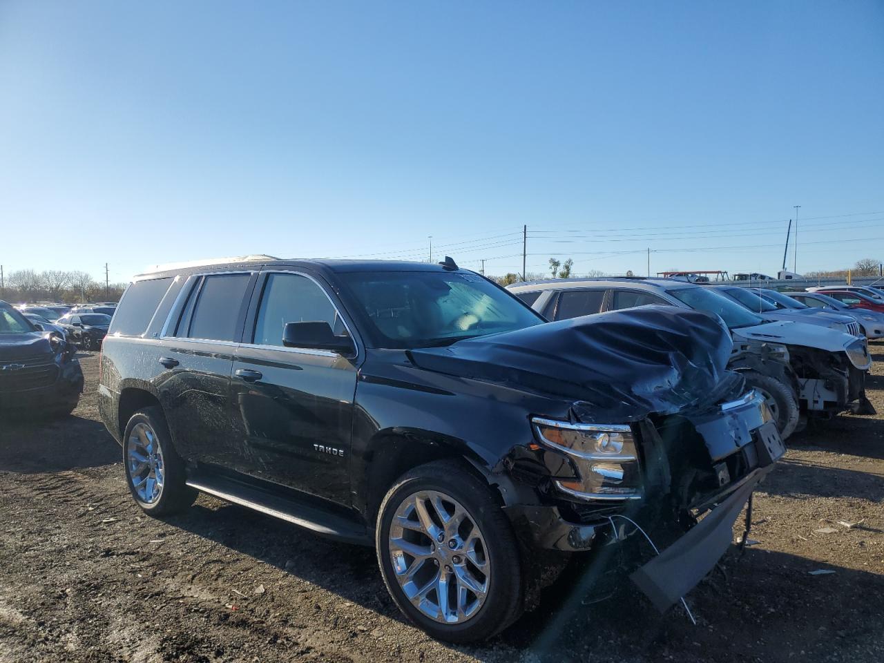 2020 Chevrolet Tahoe K1500 Lt VIN: 1GNSKBKCXLR291121 Lot: 80142054