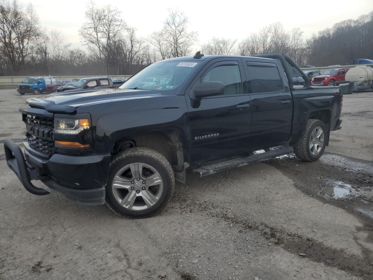 2018 Chevrolet Silverado K1500 Custom VIN: 3GCUKPEC0JG200980 Lot: 81310524