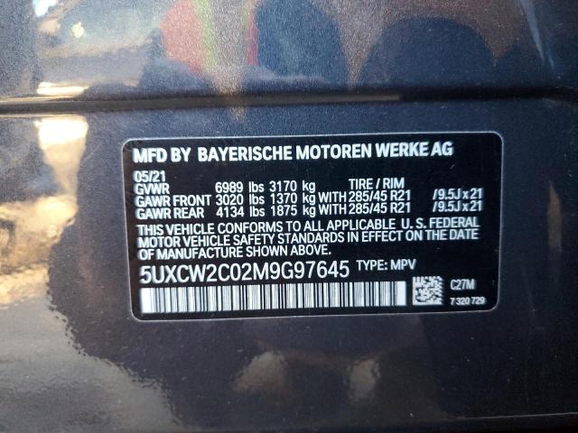 5UXCW2C02M9G97645 BMW X7 XDRIVE4 13