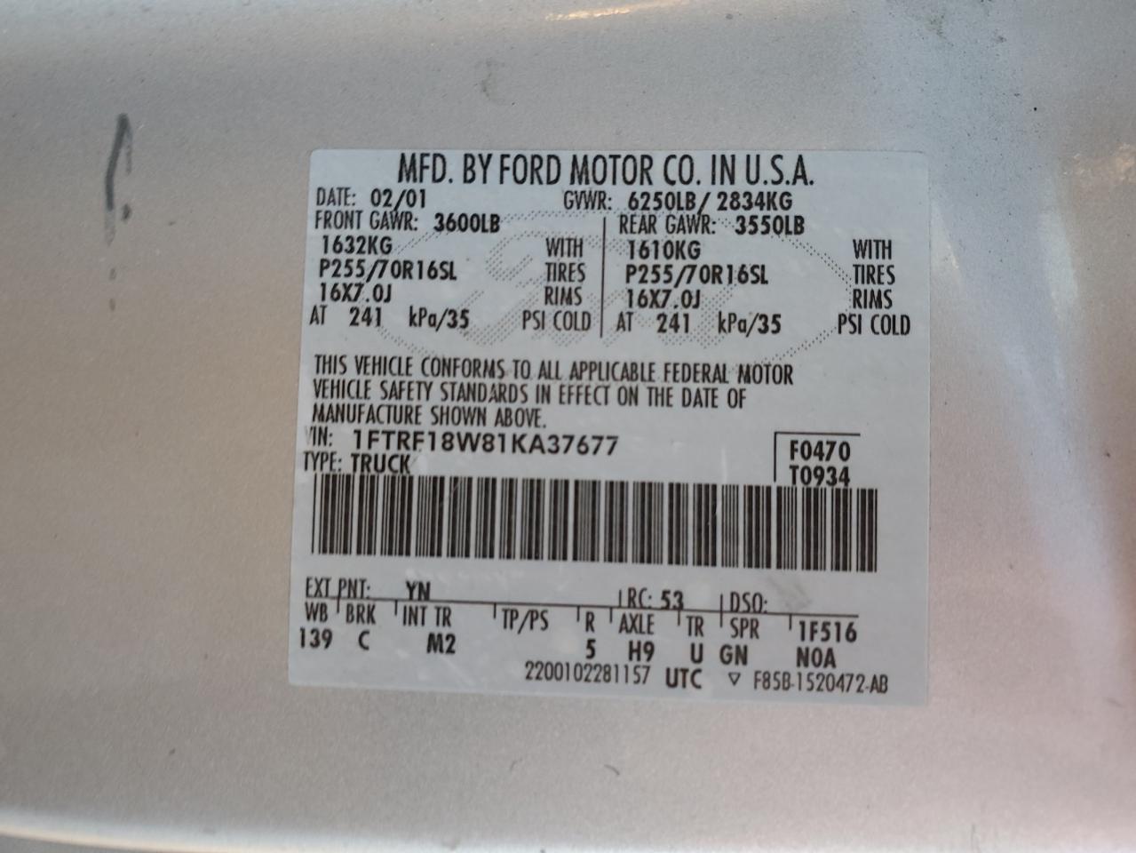 2001 Ford F-150 - Image 12