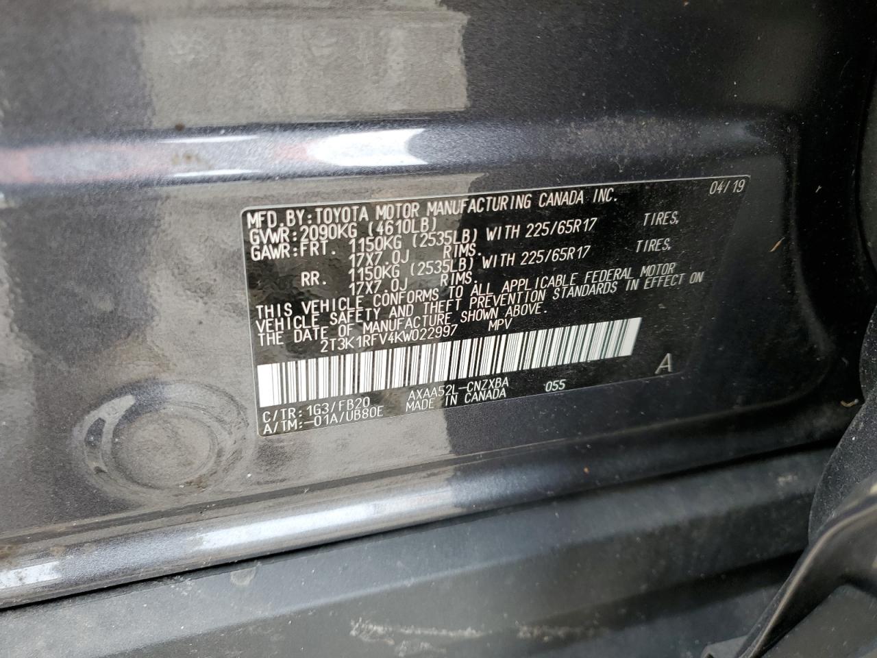 2019 Toyota RAV 4 - Image 14