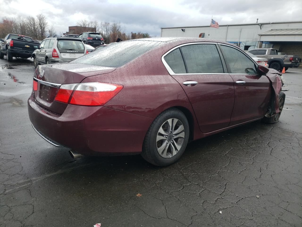 2014 Honda Accord Lx VIN: 1HGCR2F30EA280716 Lot: 81244984