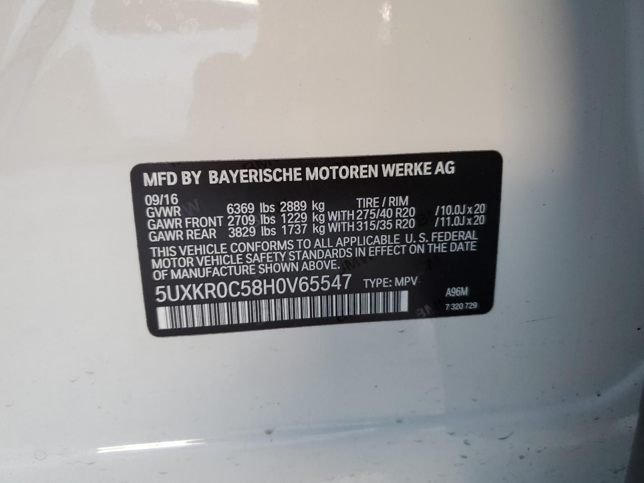 2017 BMW X5 - Image 13