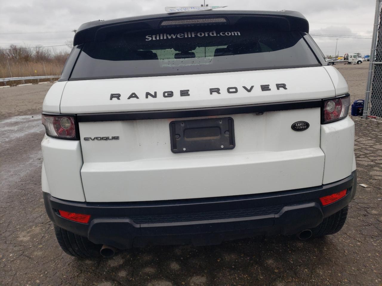 2015 Land Rover Range Rover Evoque Pure VIN: SALVN2BG8FH054307 Lot: 80960104