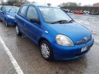 2001 TOYOTA YARIS GLS for sale at Copart SANDWICH