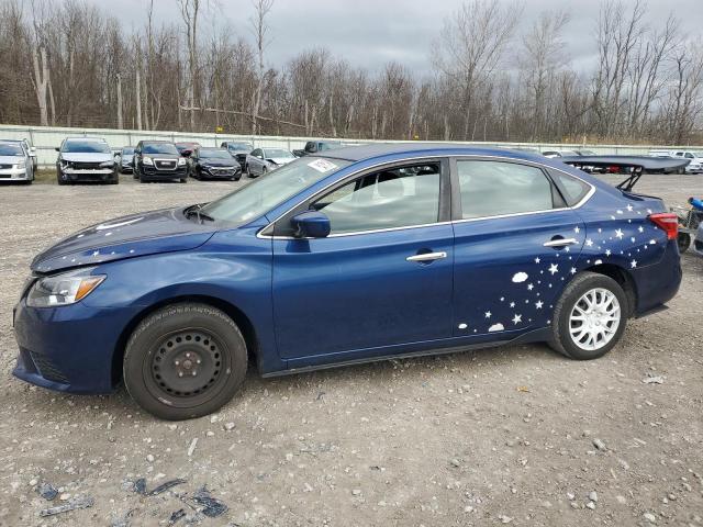 2017 Nissan Sentra S продається в Leroy, NY - Rear End