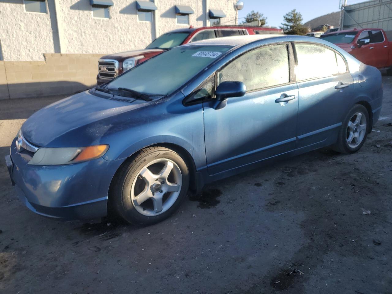 2006 Honda Civic Lx blue null gas JHMFA15566S006320 photo #1