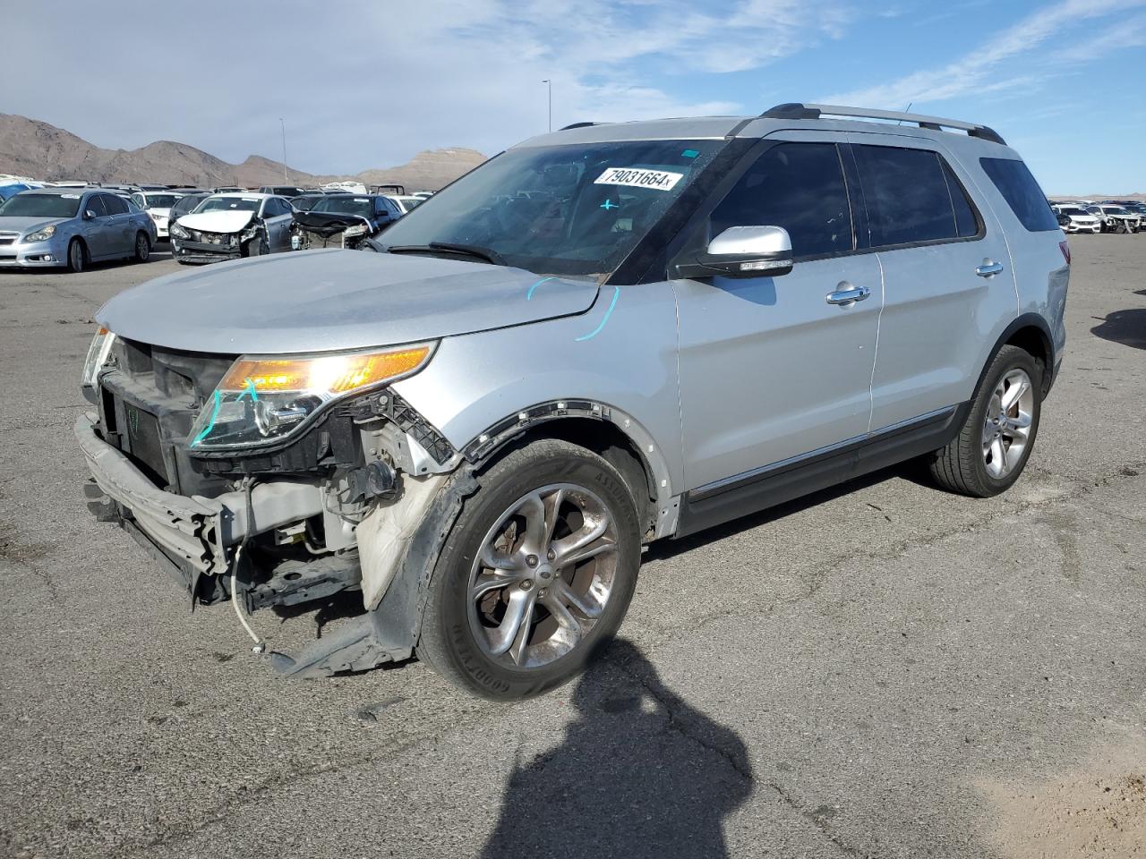 VIN 1FM5K8F88EGA14055 2014 FORD EXPLORER no.1