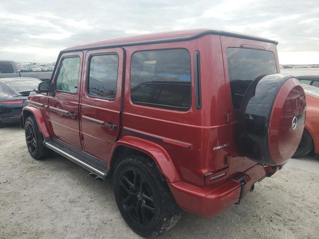  MERCEDES-BENZ G-CLASS 2022 Червоний