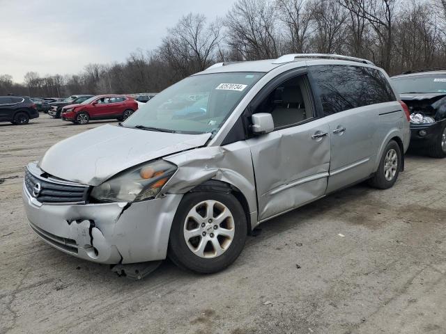 2009 Nissan Quest S продається в Ellwood City, PA - Front End