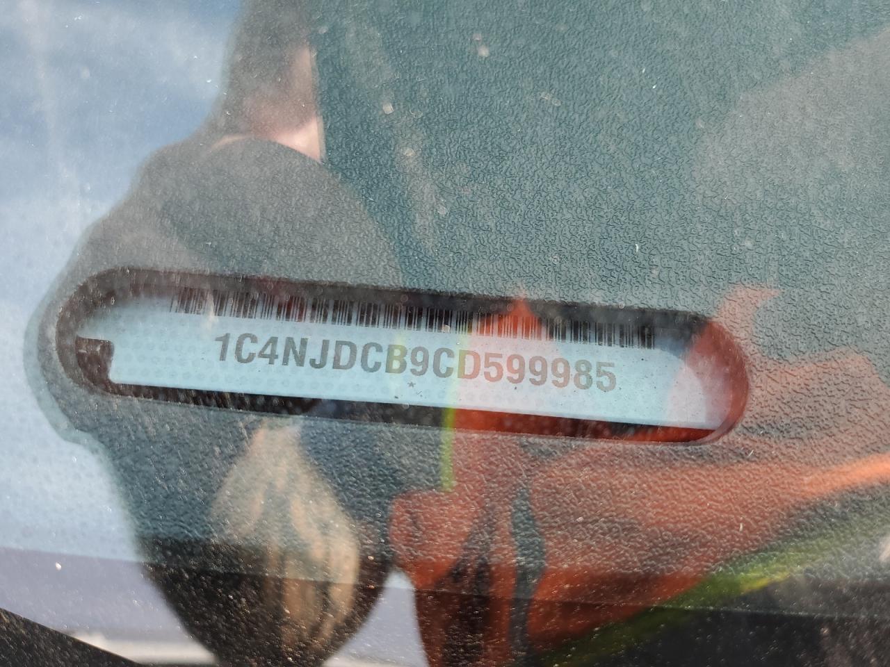 2012 Jeep Compass VIN: 1C4NJDGB9CD599985 Lot: 69170274