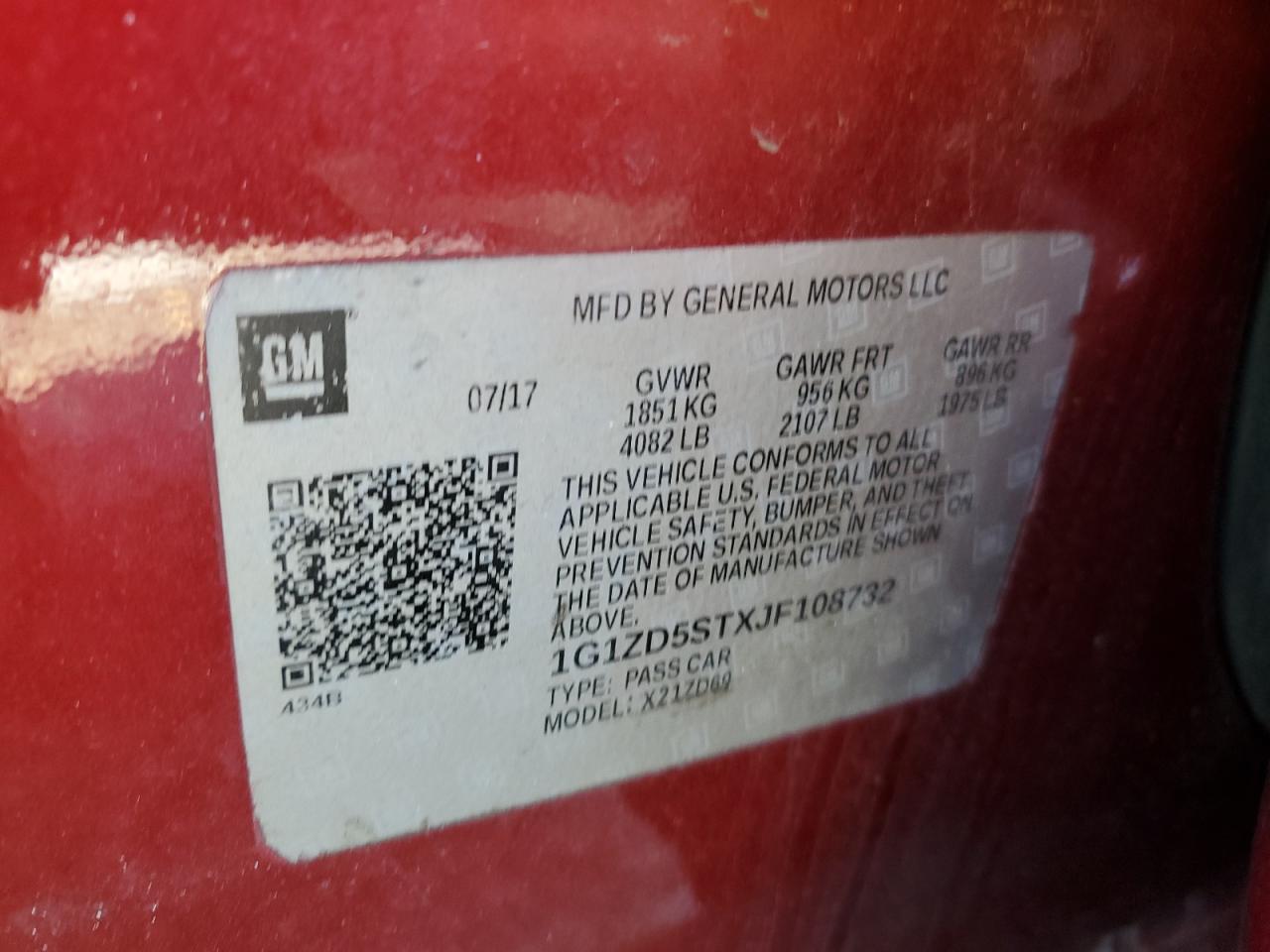 2018 Chevrolet Malibu - Image 12