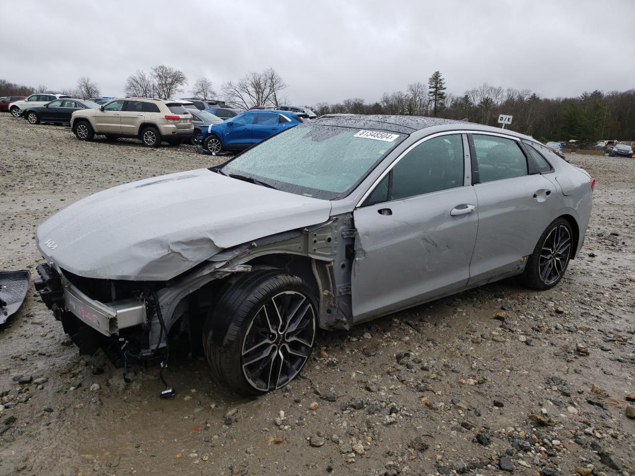 2022 Kia K5 Gt zu verkaufen in West Warren, MA - Frame Damage