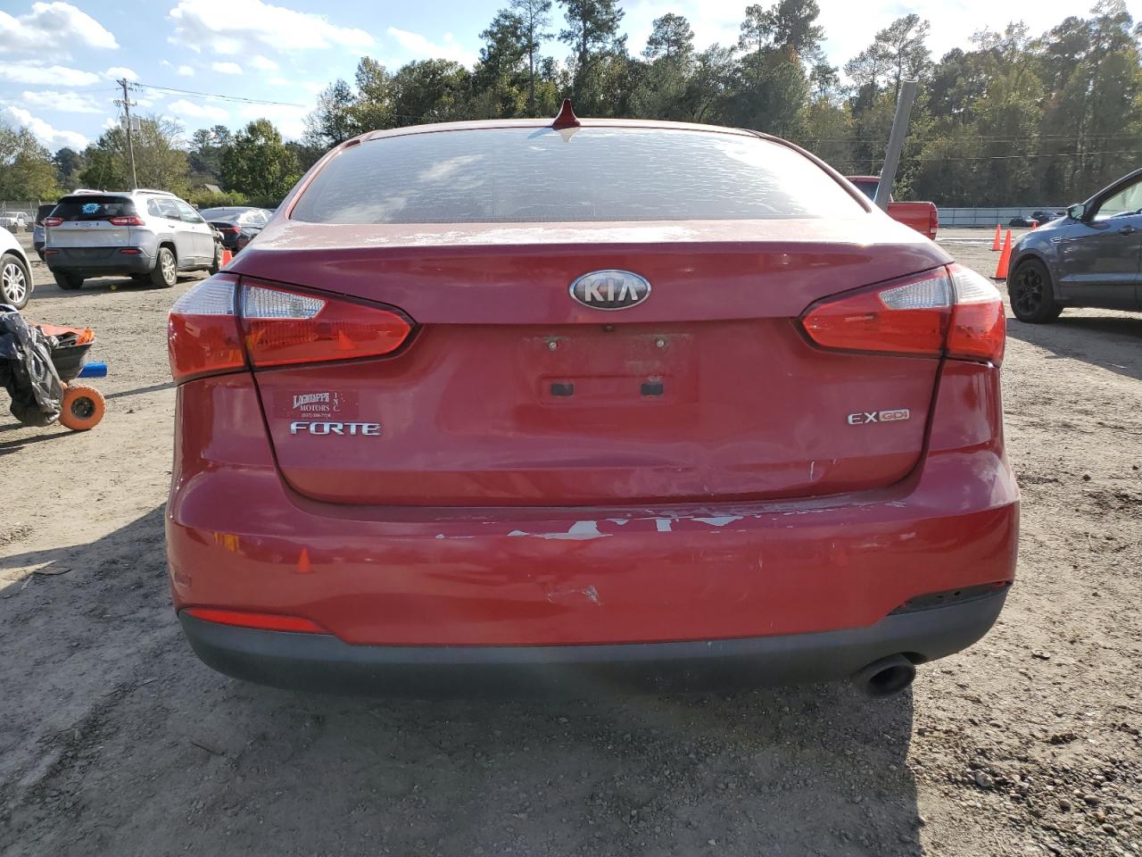 2014 Kia Forte Ex VIN: KNAFX4A89E5073411 Lot: 82143054