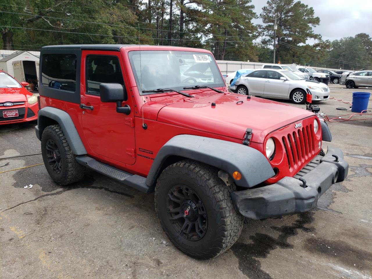 VIN 1C4AJWAG9EL163848 2014 JEEP WRANGLER no.4