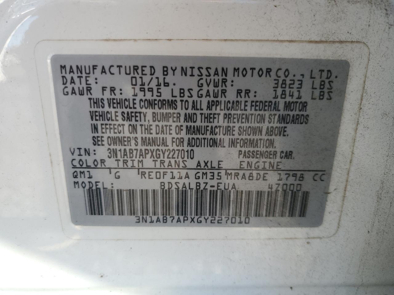 2016 Nissan Sentra - Image 14