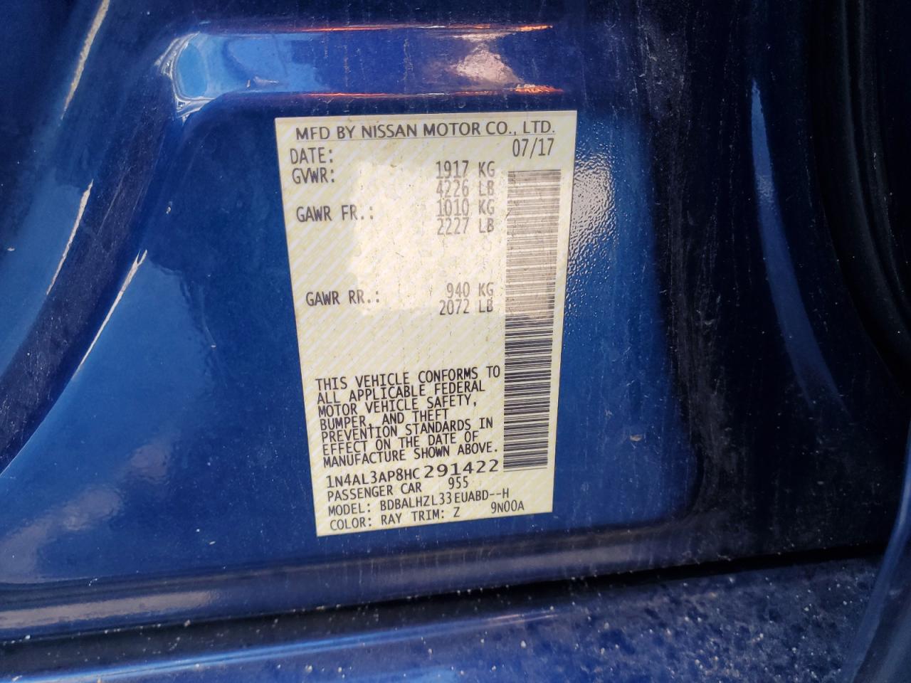 2017 Nissan Altima - Image 12