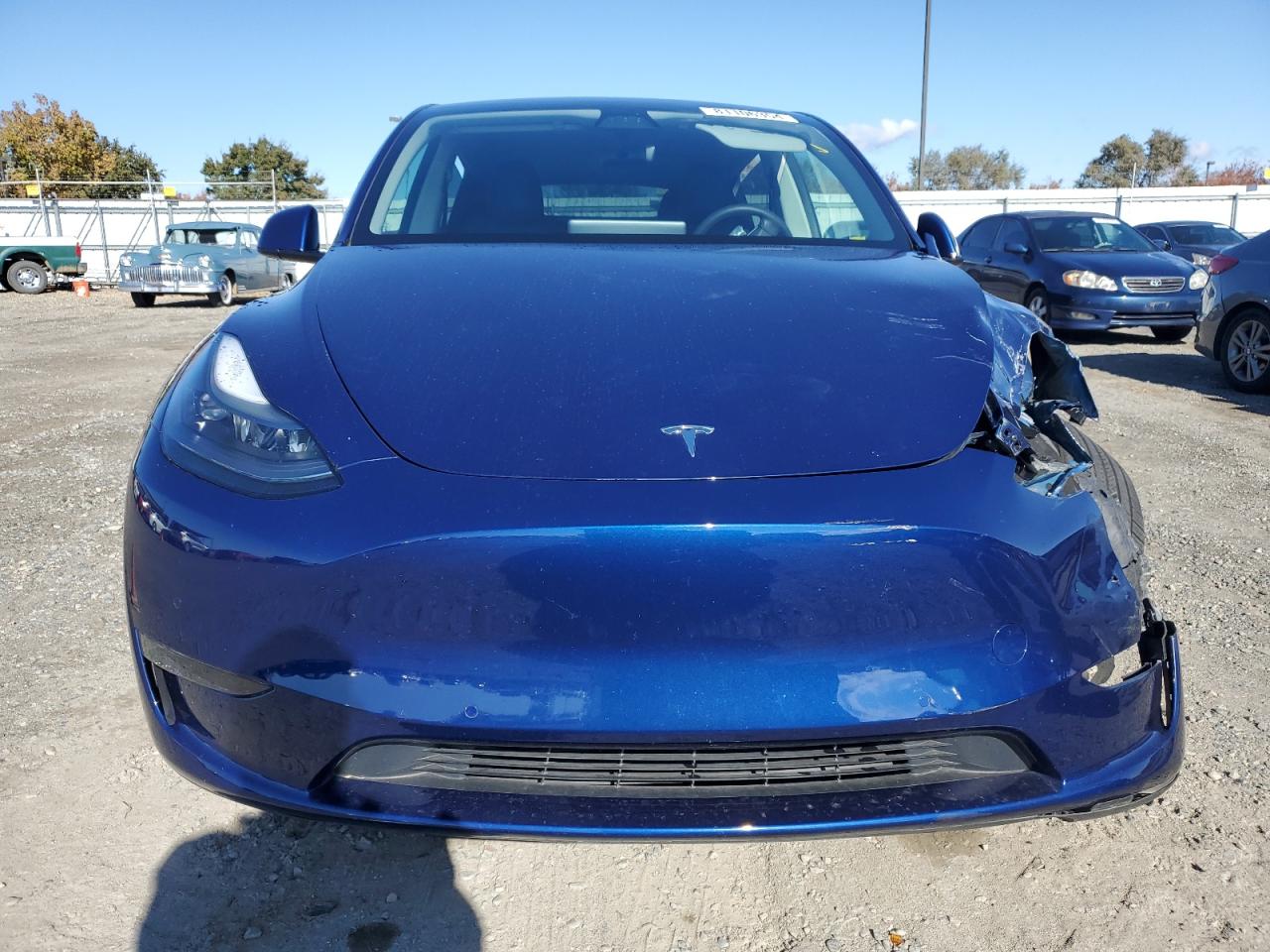 VIN 7SAYGDEF3NF484809 2022 TESLA MODEL Y no.5