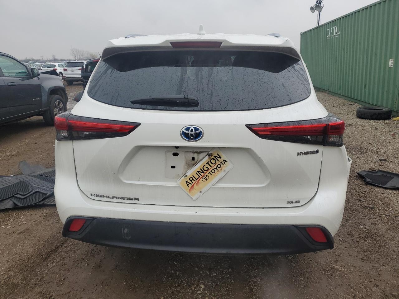 2020 Toyota Highlander Hybrid Xle VIN: 5TDHBRCH7LS503884 Lot: 81138014