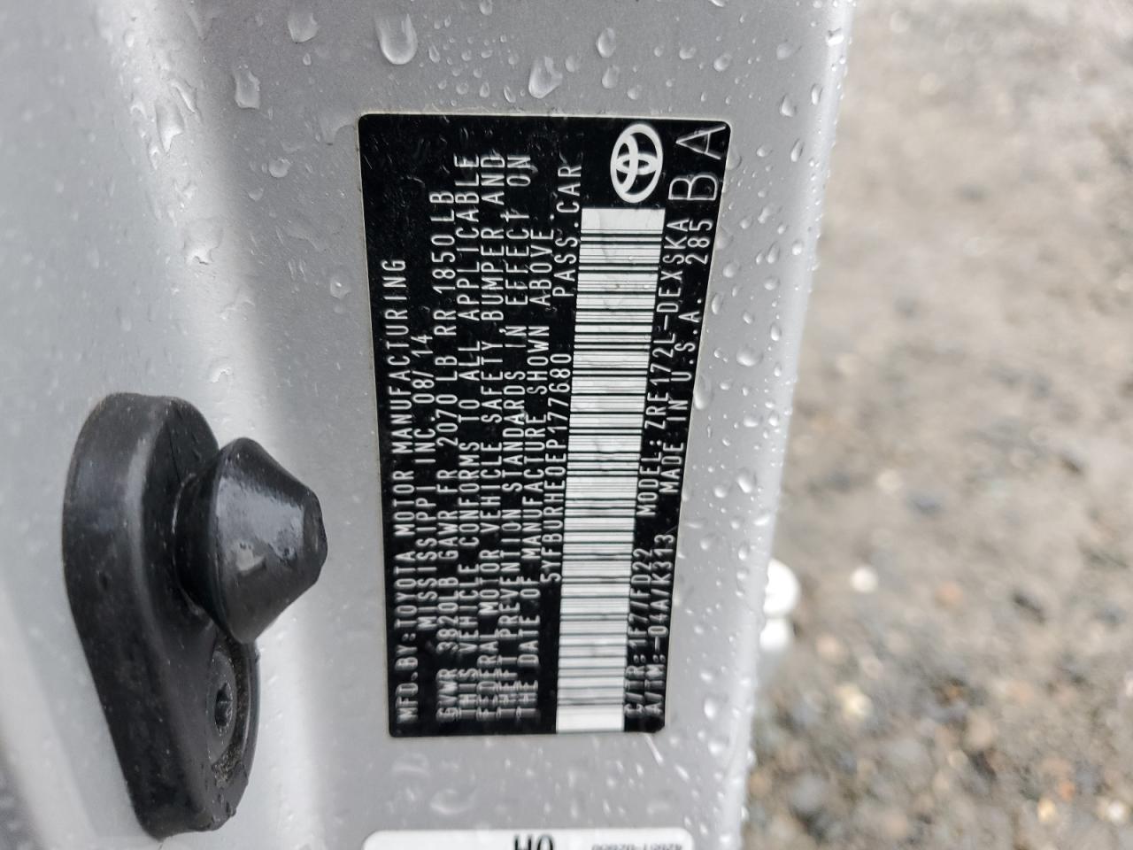 2014 Toyota Corolla - Image 13