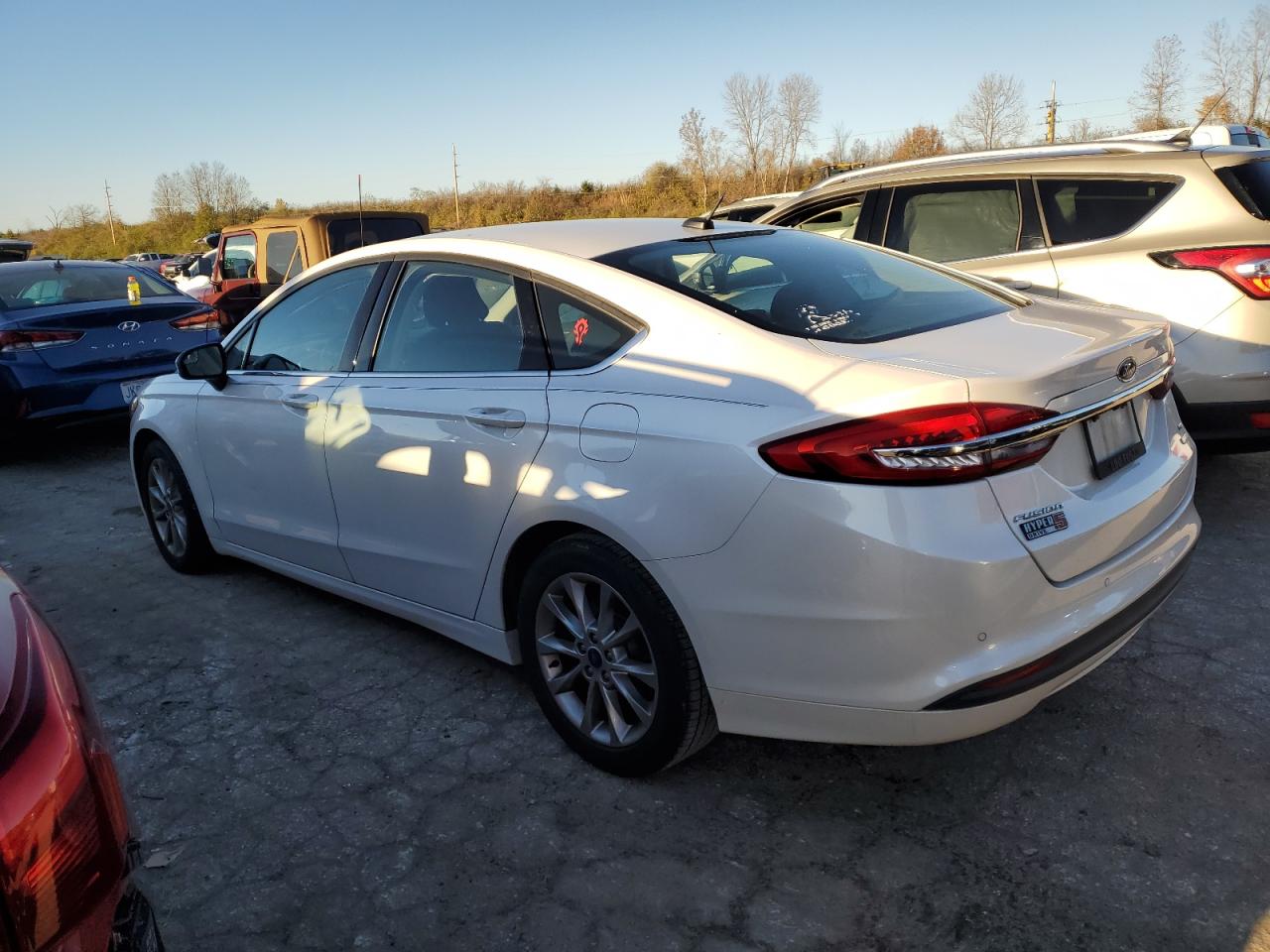 2017 Ford Fusion Se VIN: 3FA6P0HD5HR309543 Lot: 81630134