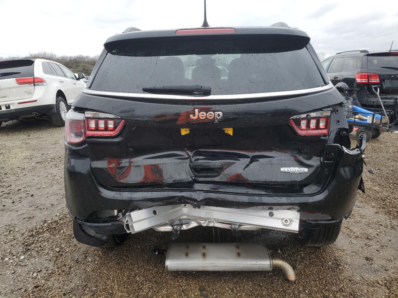 2020 Jeep Compass Latitude VIN: 3C4NJCBB7LT158720 Lot: 81303574