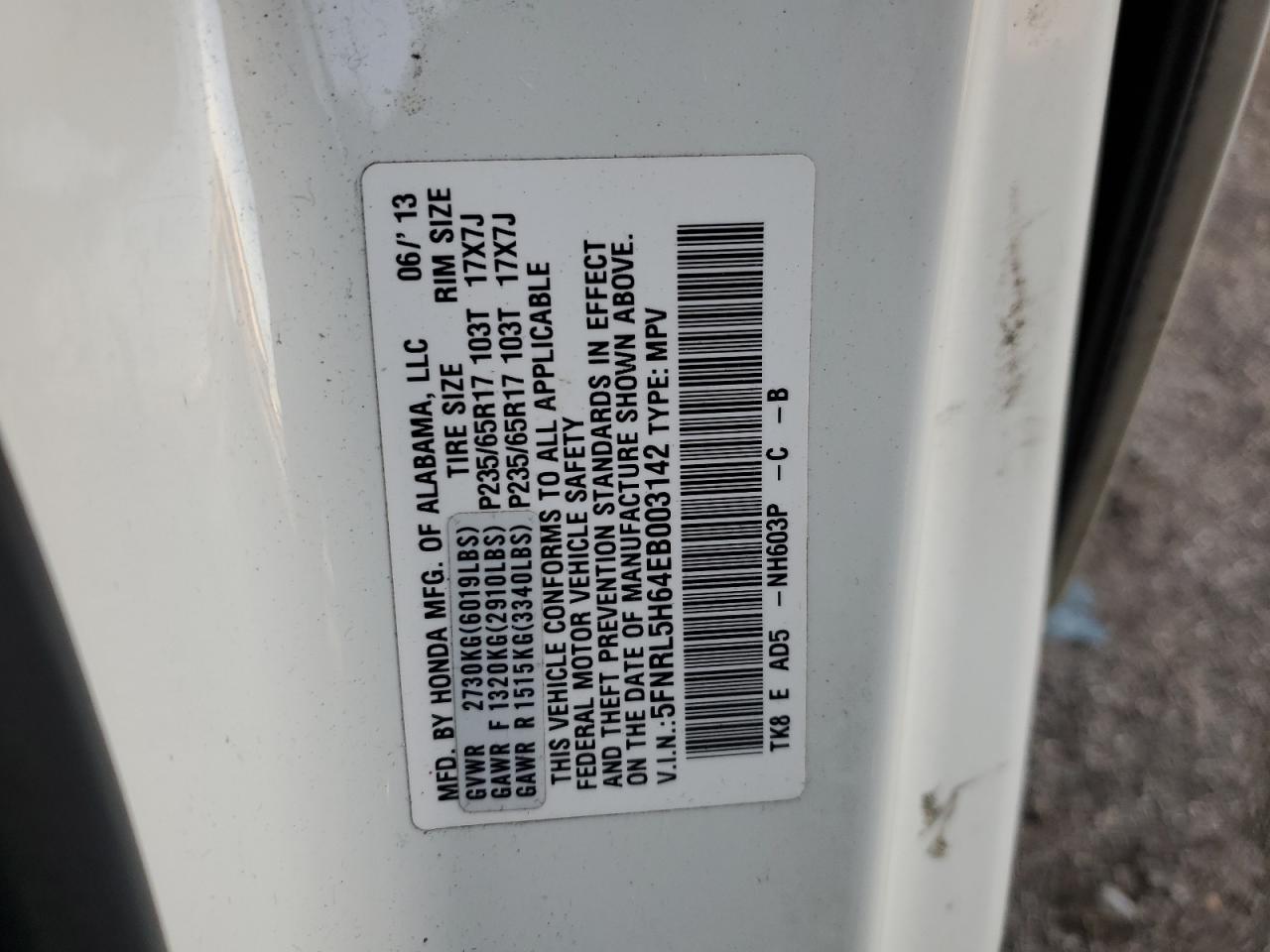 2014 Honda Odyssey - Image 15