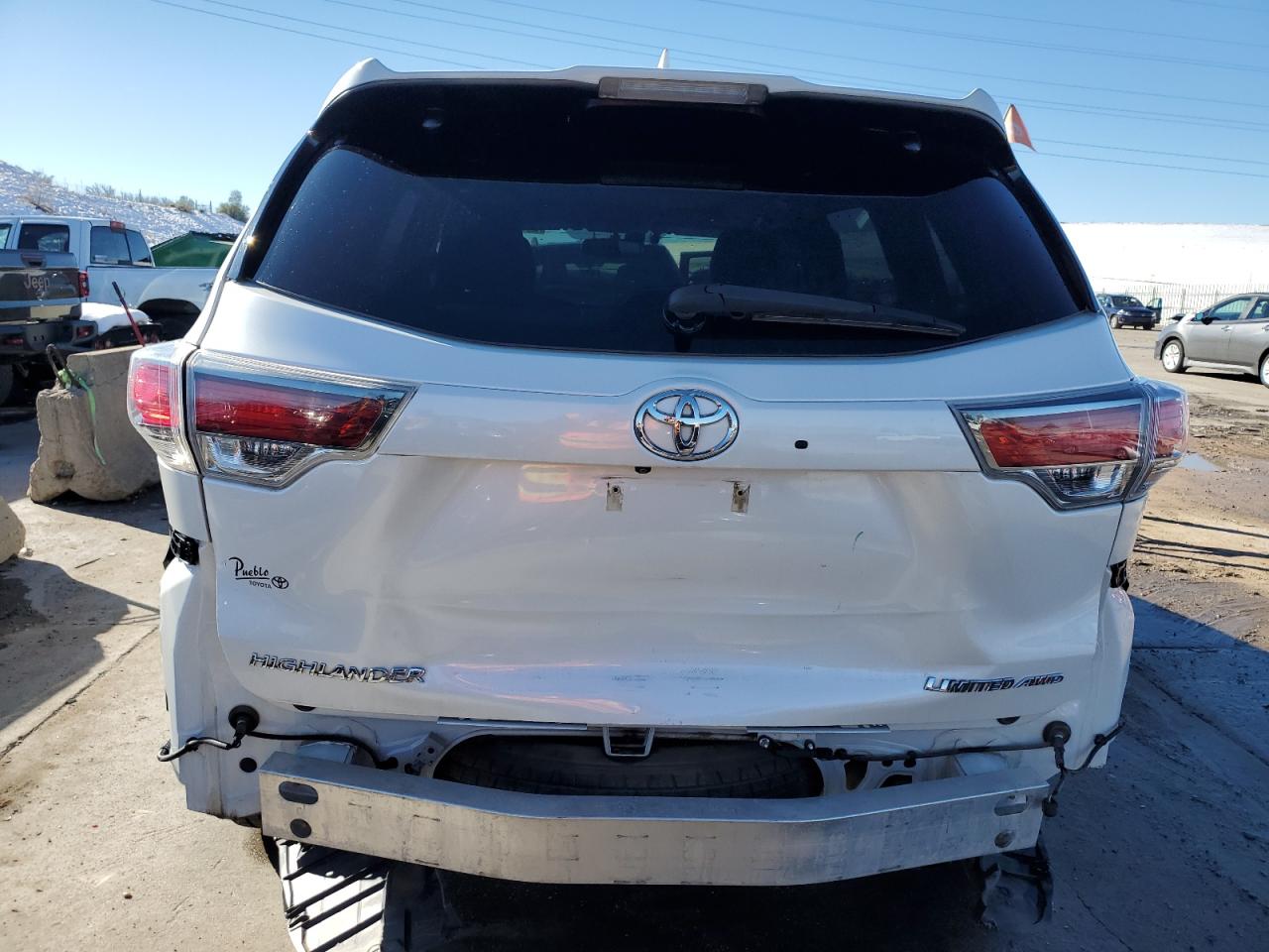 2016 Toyota Highlander Limited VIN: 5TDDKRFH2GS256256 Lot: 80061404