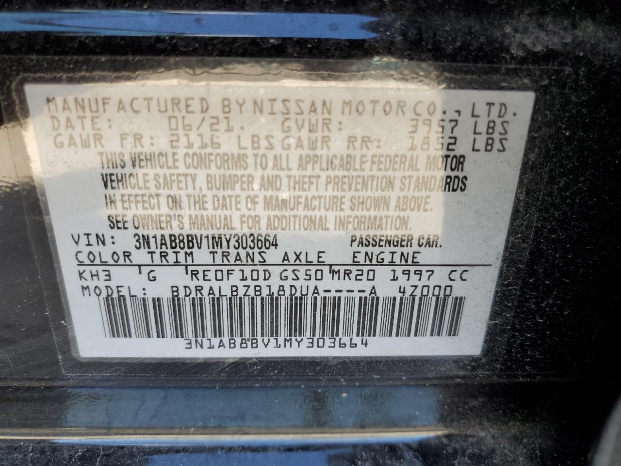 2021 Nissan Sentra - Image 12