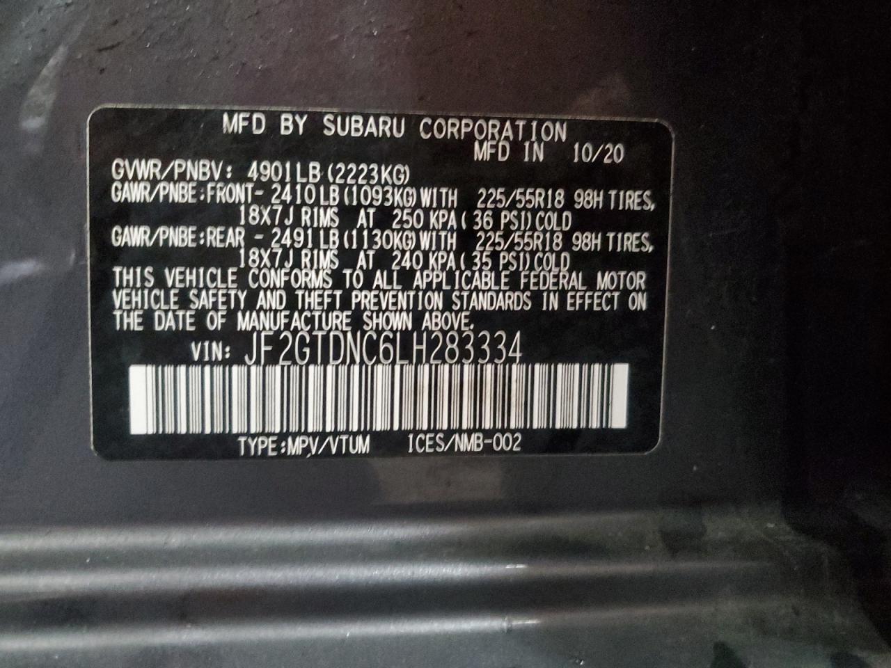 2020 Subaru XV - Image 13