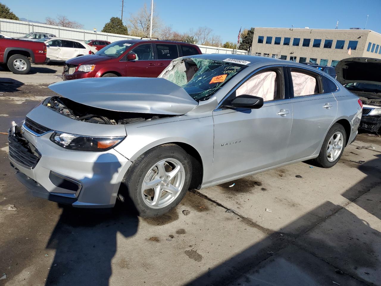 2018 Chevrolet Malibu Ls VIN: 1G1ZB5ST8JF179661 Lot: 80046924