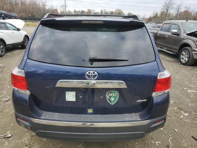  TOYOTA HIGHLANDER 2013 Синій