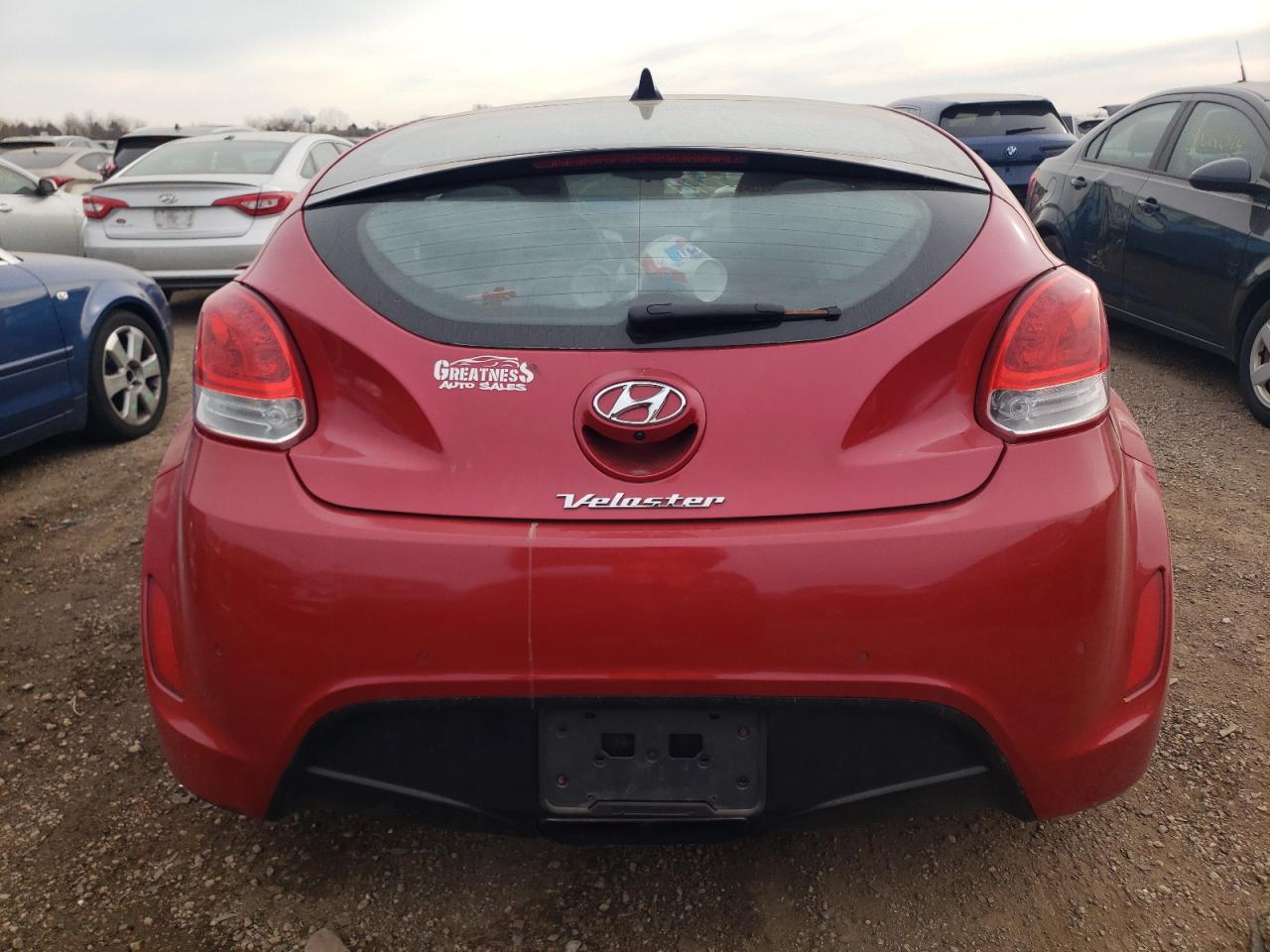 2013 Hyundai Veloster VIN: KMHTC6AD8DU170321 Lot: 80572654